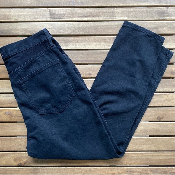 NWOT Free People Stove Pipe High Rise Jeans In Black Out Size 30 - Picture 8 of 10